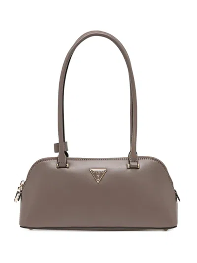 Guess Usa Arnela Shoulder Bag In Brown