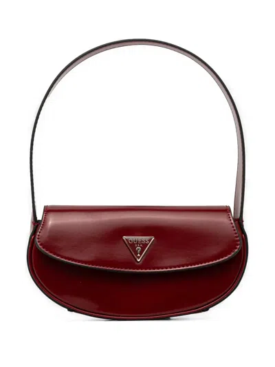 Guess Usa Arnela Shoulder Bag In Red