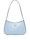 Guess Usa Arnela Triangle-logo Tote Bag In Blue