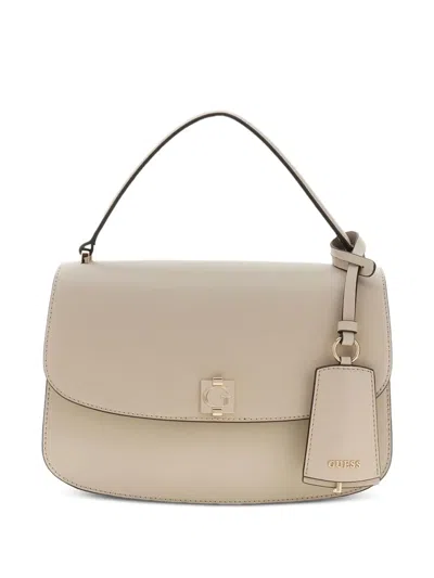 Guess Usa Audrey Foldover-top Tote Bag In Blue
