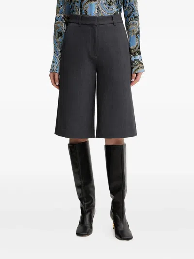 Guess Usa Back-pocket Shorts In Black