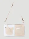 Guess Usa Baguette Shoulder Bag In Beige