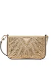 Guess Usa Beauvoir Shoulder Bag In Gold