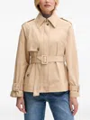 Guess Usa Belte Jacket In Neutral