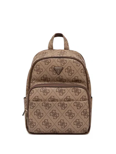 Guess Usa Berta 4g Backpack In Neutrals