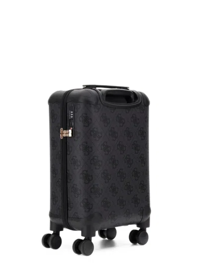 Guess Usa Berta 4g Logo Trolley In Black