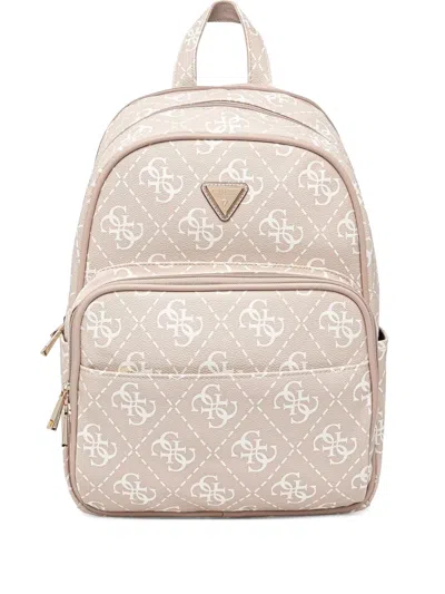 Guess Usa Berta Backpack In Neutrals