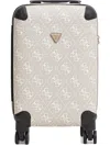 Guess Usa Berta Suitcase In Neutrals