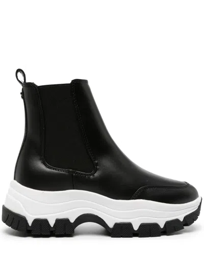 Guess Usa Besona High-top Sneakers In Black