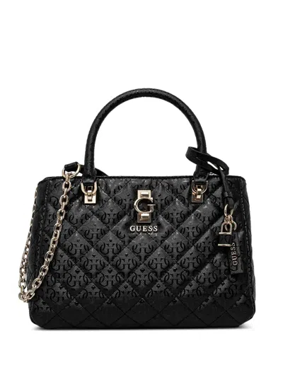 Guess Usa Bessey Tote Bag In Black