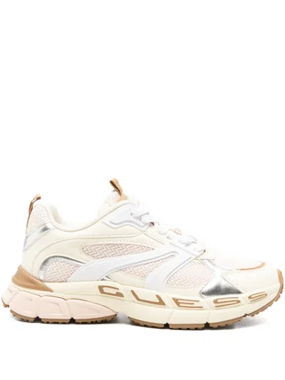 Guess Usa Bevalli Logo-lettering Sneakers In Multi