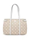 Guess Usa Beyza Logo-print Tote Bag