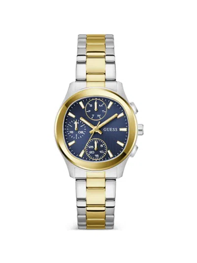 Guess Usa Birdie 36mm Watch In Blau