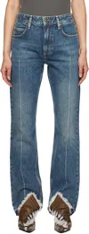 Guess Usa Blue Vintage Light Washed Jeans In Gcad Gusa Coated Use