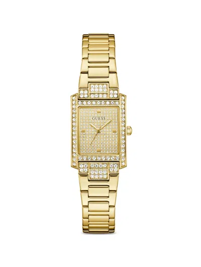 Guess Usa Bonnet 23mm Watch In Gold