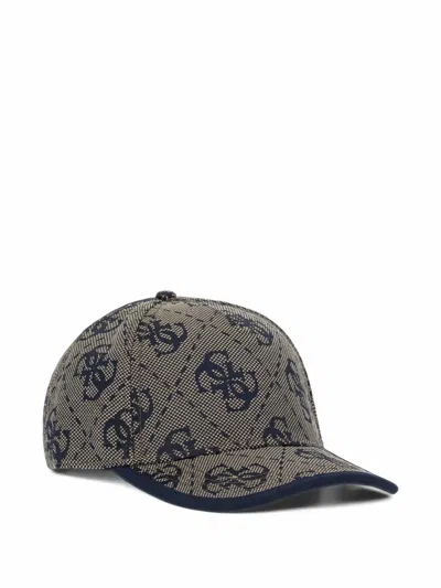 Guess Usa Boston Baseball Cap In Brown