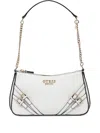 Guess Usa Bramina Buckle-embellished Shoulder Bag