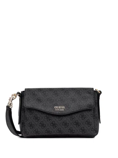 Guess Usa Brenton Monogram-print Shoulder Bag