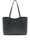 Guess Usa Erica Elite Tote Bag In Grey