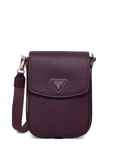 Guess Usa Brynlee Cross Body Bag In Purple