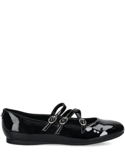 Guess Usa Buckle-fastening Ballet Flats In Multi