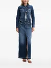 Guess Usa Button-fastening Denim Jacket In Blue