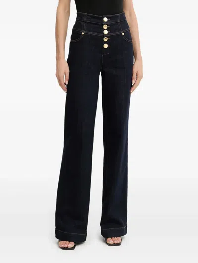 Guess Usa Buttoned Jeans In Blue