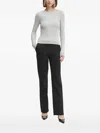 Guess Usa Cable-knit Sweater In Gray