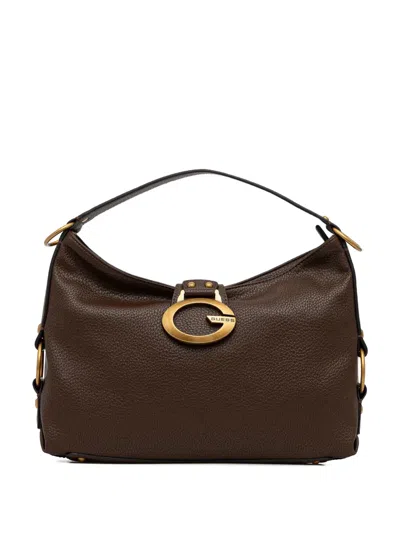 Guess Usa Camden Logo-detail Tote Bag In Brown