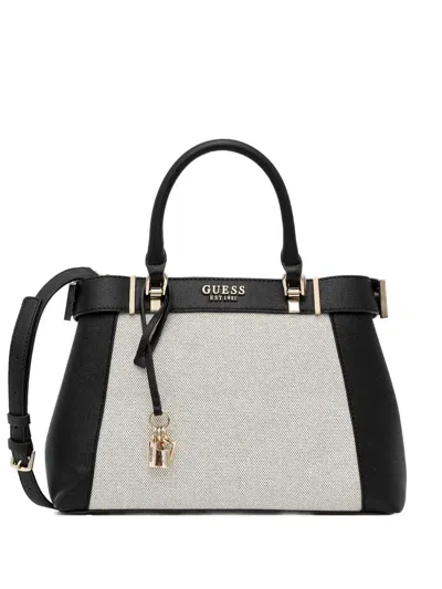 Guess Usa Canvas Tote Bag