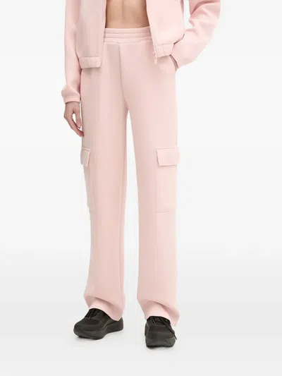 Guess Usa Cargo Track Pants In Pink