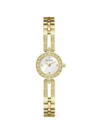Guess Usa Cassidy 23mm Watch In Gold