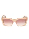 Guess Usa Cat Eye-frame Sunglasses In Pink