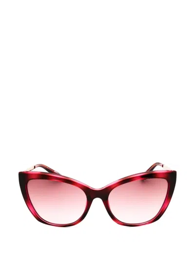Guess Usa Cat-eye Frame Sunglasses In Pink