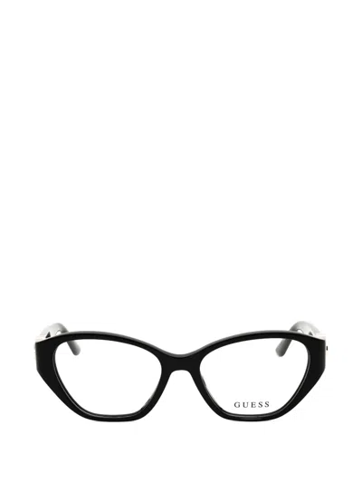 Guess Usa Cat-eye Glasses In Black