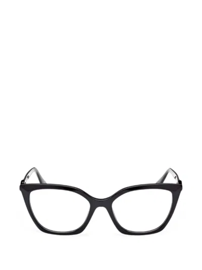 Guess Usa Cat-eye Glasses Frames In Black
