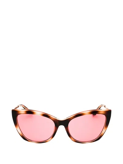 Guess Usa Cat-eye Sunglasses In Brown