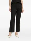Guess Usa Chain-detail Trousers In Black
