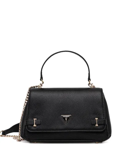 Guess Usa Chain Strap Top Cross Body In Black