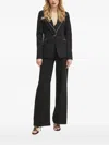 Guess Usa Chain-trimmed Blazer In Black