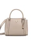 Guess Usa Charm-detail Crossbody Bag In Neutral