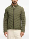 Guess Usa Chevron-padded Jacket In Green