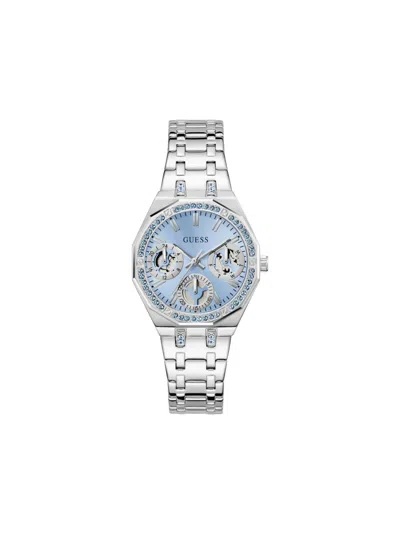 Guess Usa Chronograph Quartz 38mm In Metallic