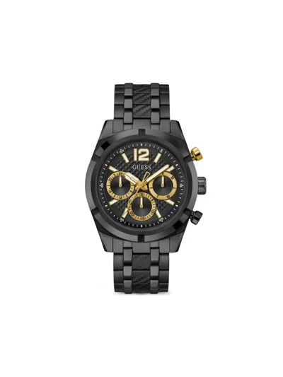 Guess Usa Chronograph Quartz 44mm In Schwarz