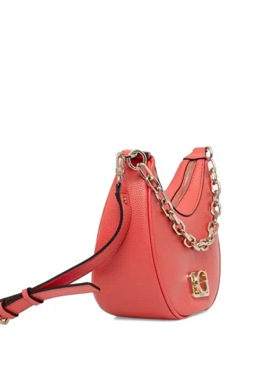 Guess Usa Circe Chain-strap Crossbody Bag In Red