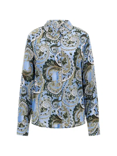 Guess Usa Clarisse Paisley-print Shirt In Multi