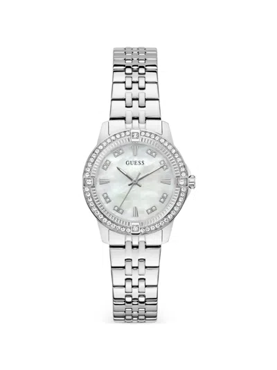 Guess Usa Colette 32mm Watch In Metallic