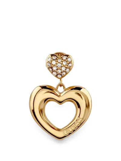 Guess Usa Crazy In Love Earrings In Gold