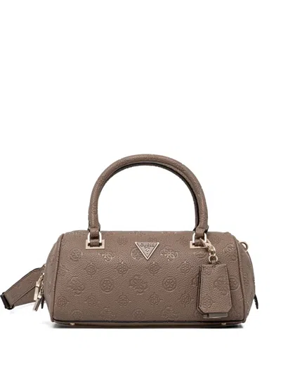 Guess Usa Cresidia Logo-debossed Tote Bag In Pink