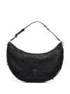 Guess Usa Cresidia Shoulder Bag In Black